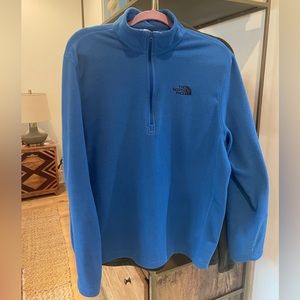 Men’s large 1/4 zip north face fleece